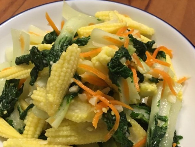 奶油白菜料理