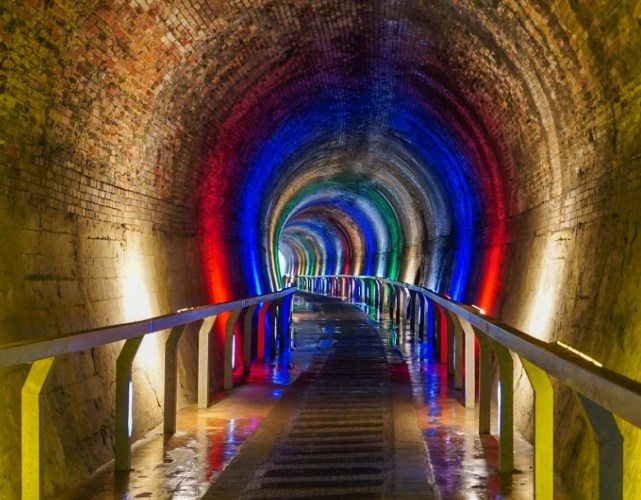 後龍過港隧道路線 後龍過港隧道路線