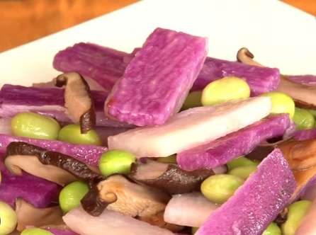 炒紫山藥食譜 炒紫山藥食譜