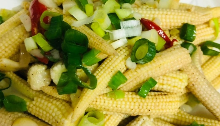 椒鹽玉米筍做法