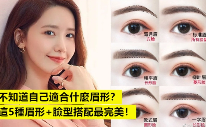 適合眉型